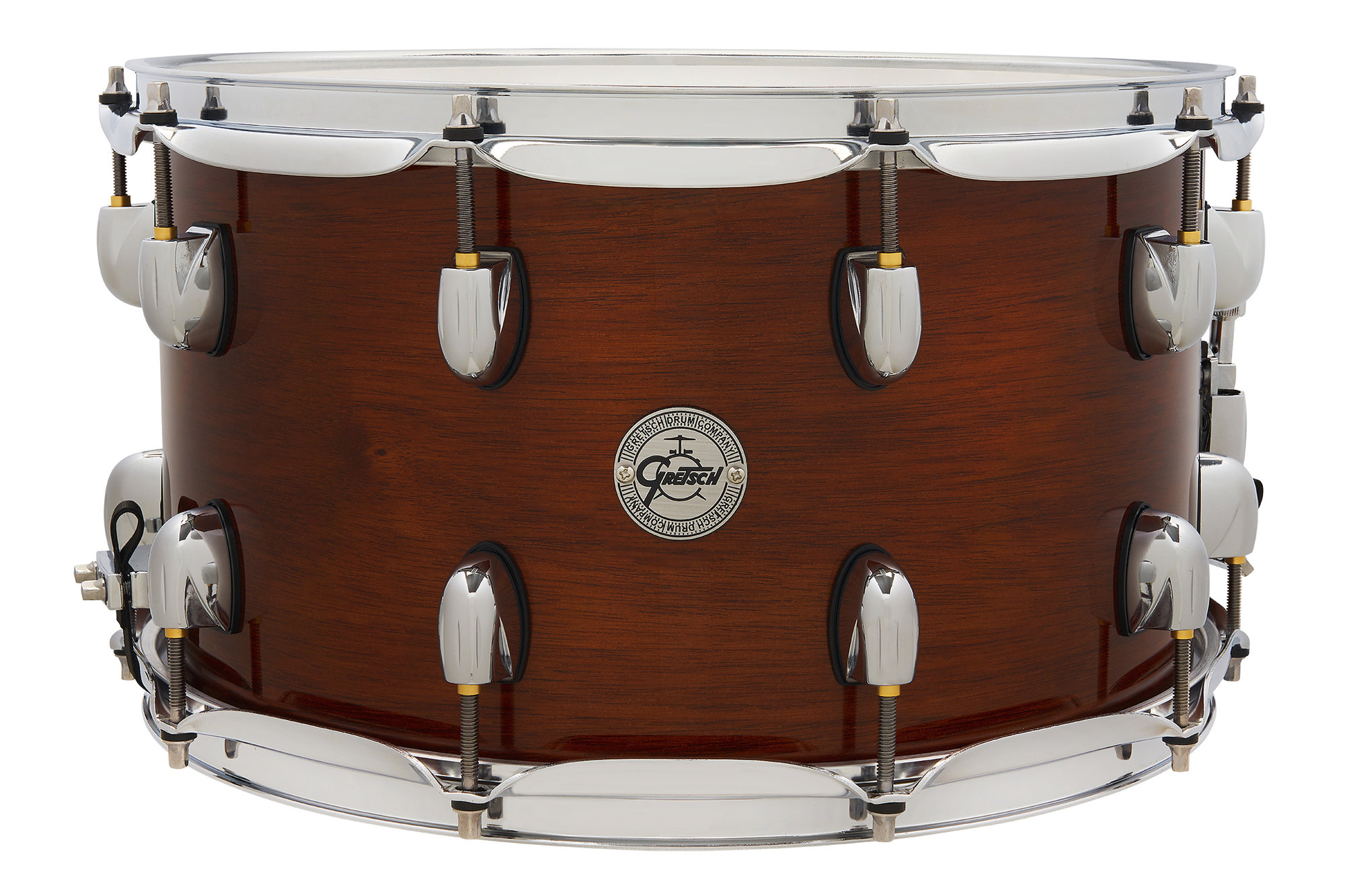 14x8" Snare Drum  Full Range Mahogany/Maple